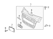 Diagram for Audi S5 Emblem - 8T0-853-736-A-2ZZ