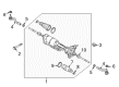 Diagram for Audi A8 Quattro Rack And Pinion - 4G1-423-055-EE