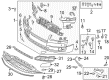Diagram for Audi A8 Quattro Bumper Cover - 4H0-807-065-J-GRU