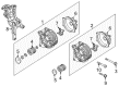 Diagram for Audi Alternator Bracket - 06J-903-143-AK