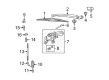 Diagram for Audi Wiper Arm - 8R0-955-407-1P9