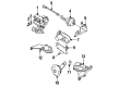 Diagram for Audi 100 ABS Pump And Motor Assembly - 4A0-614-111-E