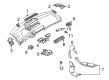 Diagram for Audi A4 Grille - 8E0-819-276-A-6YS