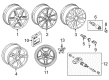 Diagram for Audi Alloy Wheels - 8R0-601-025-AQ