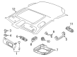 Diagram for Audi S3 Sun Visor - 8W0-857-551-AA-MC8