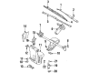 Diagram for Audi S4 Windshield Washer Pump - 4A0-955-651-B