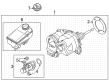 Diagram for Audi RS e-tron GT Brake Master Cylinder Repair Kit - 9J1-614-019-A