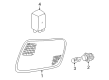 Diagram for Audi Side Marker Light - 4D0-953-049-A