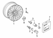 Diagram for Audi SQ8 e-tron Alloy Wheels - 4KE-601-025-A