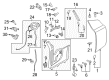 Diagram for Audi R8 Grille - 420-854-863-B