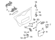Diagram for Audi A4 Door Latch Assembly - 8E0-839-016-D