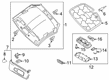 Diagram for Audi TT Quattro Sun Visor - 8S8-857-551-C-7C0