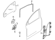 Diagram for Audi Q7 Window Regulator - 4L0-837-462-E
