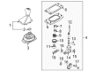 Diagram for Audi S4 Shift Linkage Boot - 8K0-863-278-H-1KT