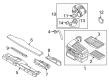 Diagram for Audi A3 Air Duct - 2Q0-129-618