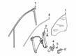 Diagram for Audi SQ8 e-tron Weather Strip - 4KE-837-432-B