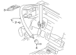 Diagram for Audi RS4 Seat Belt - 8H0-857-805-C-MRR