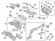 Diagram for Audi S8 Floor Pan - 4N0-813-107-B