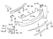 Diagram for Audi A4 Bumper Cover - 8K5-807-303-GRU