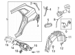 Diagram for Audi Q5 PHEV Wheelhouse - 80A-810-172-A