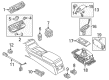 Diagram for Audi Shift Indicator - 4H1-713-463