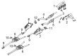 Diagram for Audi 100 Quattro Exhaust Pipe - 4B3-254-500-GX