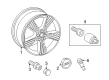 Diagram for Audi Q6 e-tron Alloy Wheels - 85H-601-025-BH
