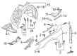 Diagram for Audi RS7 Sportback Wheelhouse - 4K0-821-172-S