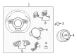 Diagram for Audi A7 Quattro Steering Wheel - 4G8-419-091-AA-NOQ