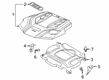 Diagram for Audi A8 Quattro Engine Cover - 06M-103-925-Q