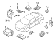 Diagram for Audi TTS Quattro Car Speakers - 8J0-035-362