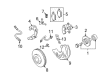 Diagram for Audi 100 Quattro ABS Sensor - 4A0-927-803