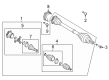 Diagram for Audi SQ5 Sportback CV Boot - 7E0-498-203-C