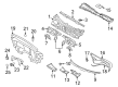 Diagram for Audi Grille - 8K1-819-447-B-01C