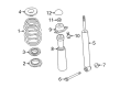 Diagram for Audi A3 Sportback e-tron Strut Housing - 5Q0-513-029-HQ