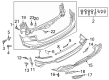Diagram for Audi Q3 Bumper Cover - 83A-807-067-A-GRU