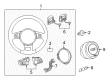 Diagram for Audi RS7 Emblem - 4G8-419-685-A-5PR