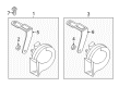 Diagram for Audi Q3 Horn - 8U0-951-210