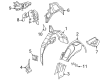 Diagram for Audi e-tron GT Wheelhouse - 4J3-809-410-A