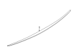 Diagram for Audi A3 Sportback e-tron Spoiler - 8V5-827-933-B-GRU