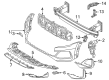 Diagram for Audi SQ8 Bumper - 4M8-807-611-G