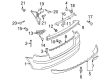 Diagram for Audi A3 Quattro Bumper Cover - 8P4-807-303-GRU