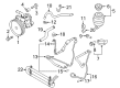 Diagram for Audi A5 Power Steering Pump - 8K0-145-153-F