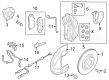 Diagram for Audi RS3 Brake Pads - 8Y0-698-151-B