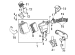 Diagram for Audi Allroad Quattro Air Duct - 8D0-129-617-D