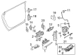 Diagram for Audi S8 Door Latch Assembly - 4E4-839-015-AD