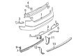 Diagram for Audi A6 Bumper Cover - 4B5-807-301-BK-GRU