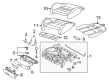 Diagram for Audi S7 Seat Cushion - 4G8-881-361-B