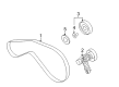 Diagram for Audi RS5 Timing Belt Idler Pulley - 079-903-389-A