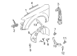 Diagram for Audi A4 Wheelhouse - 8E0-821-172-E
